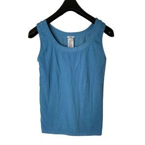 Wolford tank top blue women's size medium